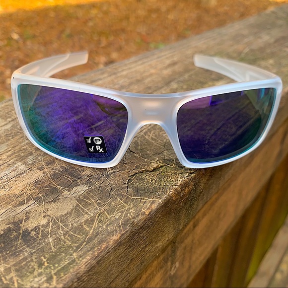 POLARIZED OAKLEY sunglasses for men violet polarized lenses NEW IN BOX! Sport - Picture 2 of 11